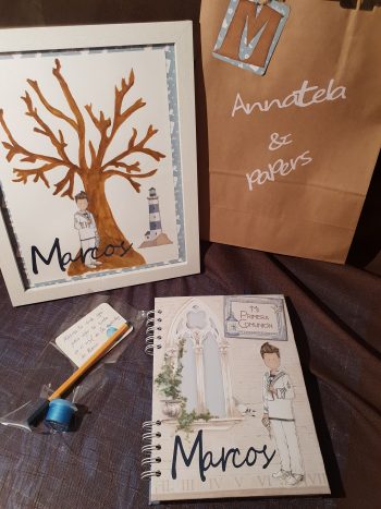 Libro de firmas + árbol de huellas - Imagen 2