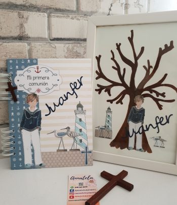 Libro de firmas + árbol de huellas