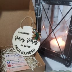Placa árbol de Navidad