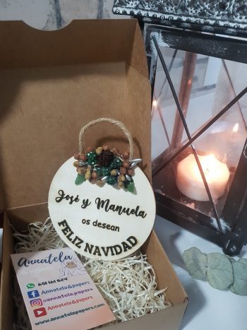 Placa árbol de Navidad - Imagen 5