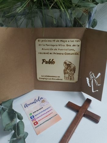 Invitaciones para Comunión / Confirmación - Imagen 6